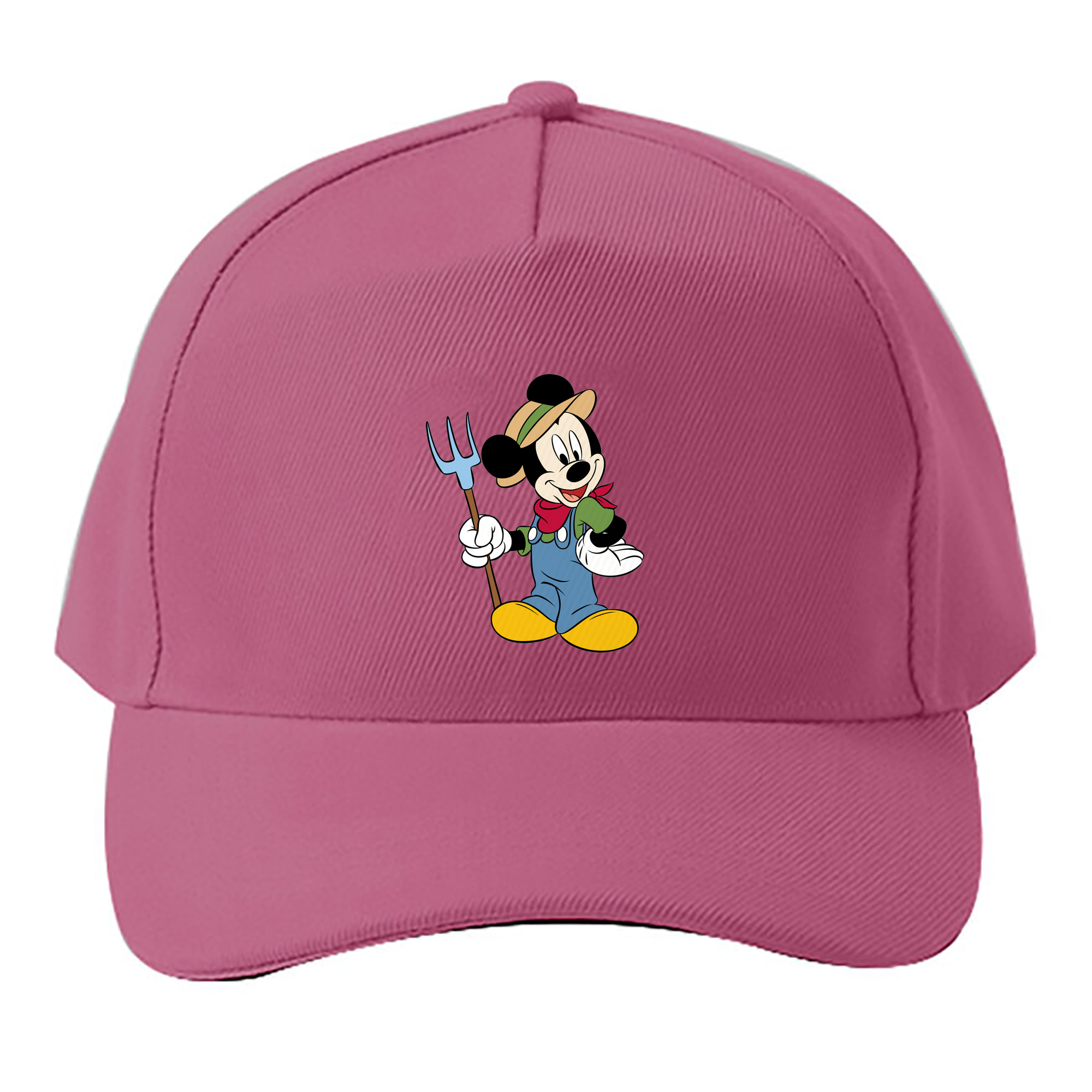（画像用） ミッキーマウス Mickey Mouse ベースボールキャップ 綿100％ 男女兼用 帽子 スポーツ